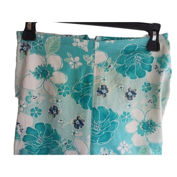 Vintage 60s Size XS Groovy Flower Power Capris - Picture 2 of 5